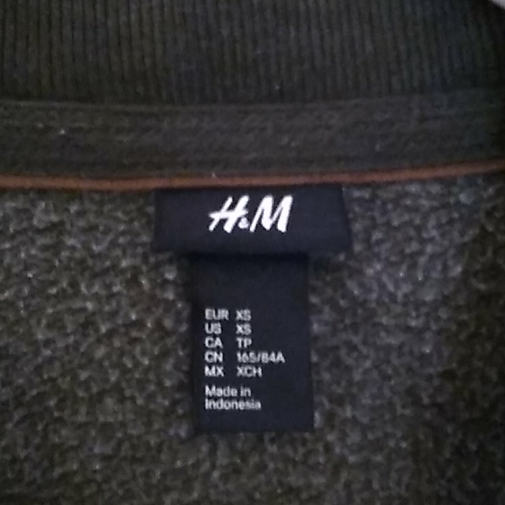 Men's XS patch elbow cardigan - Picture 5 of 5